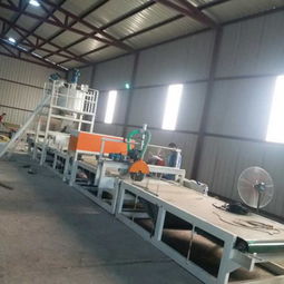 大城县王演马环瀛机械设备厂 打造优质高效的河北水泥砂浆面岩棉复合板生产线